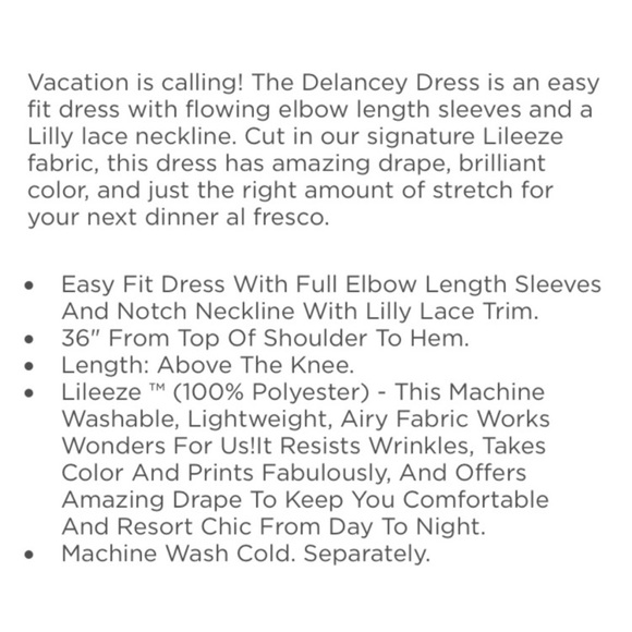 Lilly Pulitzer Delancey Dress Sink or Swim Flutter Butterfly Small - Picture 15 of 16